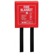 1.2 x 1.8 Metre Classic Fire Blankets are a single piece design for long lasting service, the hinged lid allows for easy extraction of the fire blanket for inspection and use. 1.2 x 1.8 Metre Classic Fire Blankets features a wall mounting moulded keyhole