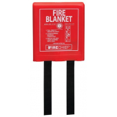 1 Metre Square Classic Fire Blankets are a single piece design for long lasting service, the hinged lid allows for easy extraction of the fire blanket for inspection and use. 1 Metre Square Classic Fire Blankets features a wall mounting moulded keyhole