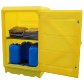 The 100 Litre Bunded Lockable Storage Cabinet is the ideal solution for keeping your premises looking tidy, the cabinet can hold a range of products including chemicals, maintenance and cleaning products