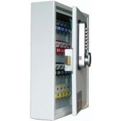 Mechanical Keys Cabinets Holds 200 Keys Push Button Lock