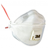 3M Aura 9300 Foldable Valved Dust Mask