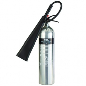 5kg Co2 Chrome Effect Fire Extinguisher, highly polished finish provides maximum impact without compromising on performance and safety, stylish image and designed to compliment any interior decor due to the chrome effect
