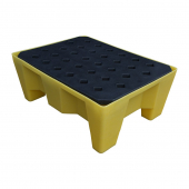 The 70 Litre Sump Chemical Resistant Spill Tray is manufactured from polyethylene for broad chemical resistance, is lightweight, compact and can fit into small areas making the Tray ideal for housekeeping and spill control