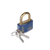 Abus Colour Coded Padlocks With Solid Brass Shackle In Blue