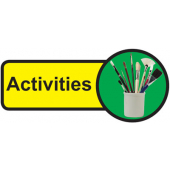 Activities Room Dementia Information Sign