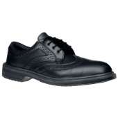 Anti Slip Resistant Brogue Leather Safety Shoe