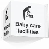 Baby Care Facilities 3D Projecting Sign