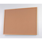 Biodegradable Natural Cork Pinning Notice Boards With Aluminium Frame