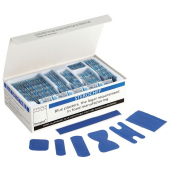 Blue Square Sterile Metal Detectable Catering Plasters