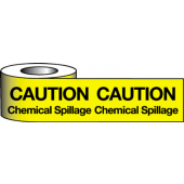 Caution Chemical Spillage Barrier Warning Tape