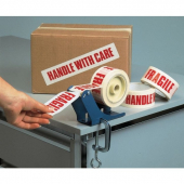 Caution Heavy Quality Control Printed Label Tape