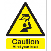 Caution Mind Your Head Sign