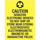 Sensitive Electronic Devices Shipping And Packaging Labels