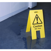 Caution Wet Floor Janitorial A Board Safety Signs