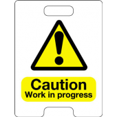 Caution Work In Progress Temporary Indoor Floor Stands