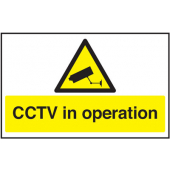 CCTV in Operation Window Cling CCTV Signs