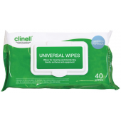 Clinell Universal Wipes NHS Approved Pack Of 40