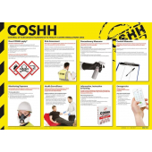 COSHH Poster Control of Substances Hazardous Poster