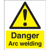 Danger Arc Welding Sign