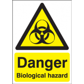 Danger Biological Hazard Warning Sign