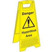 Danger Hazardous Area Janitorial Floor Stand
