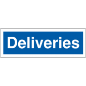 Deliveries Information Signs
