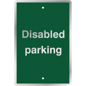 Disabled Parking Steel Traffic Sign