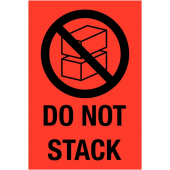 Do Not Stack International Shipping Labels