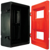 Double Deluxe Fire Extinguisher Cabinets