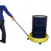 Robust Polyethylene Drum Transporting Spill Scooter
