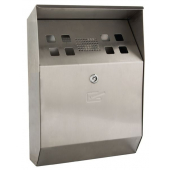 Durable Stainless Steel Cigarette Bins With Key