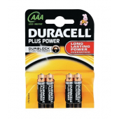 Duracell Plus AAA Batteries Pack Of Four