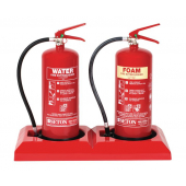Economy Twin Fire Extinguisher Stands