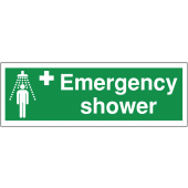 Emergency Shower Facilities Sign