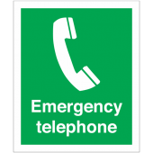 Emergency Telephone Sign