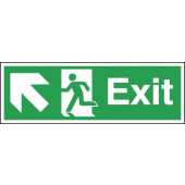 Exit Arrow Up Left Sign