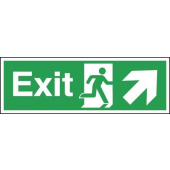 Exit Arrow Up Right Sign