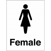 Female Washroom And Toilet Sign