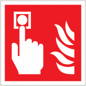 Location Of Fire Alarm Call Point (Symbol Only) Signs