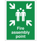 Fire Assembly Point Reflective Signs