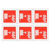 Fire Hose Reel Point Symbol Labels On A Sheet