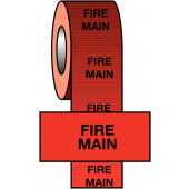 Fire Main Pipeline Marking Information Tape