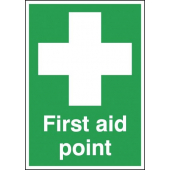 First Aid Point First Aid Information Signs