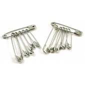 First Aid Safety Pins Pack of 12