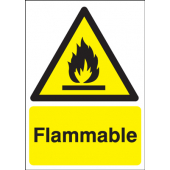 Flammable Hazard Sign