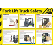 Fork And Lift Truck Workplace Safety Poster