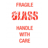Fragile Glass Handle With Care Packaging Labels