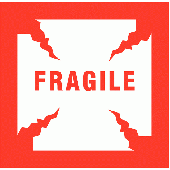 Fragile Packaging Warning Labels On Self Adhesive Paper