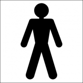 Gents Toilet Symbol Sign