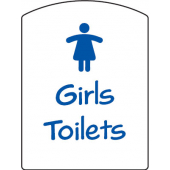 Girls Toilets Sign